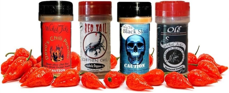 Wicked Tickle Chili Powder Gift Set - 4 Pack - Image 1